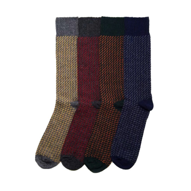 American Trench - Underwear and Socks - 3 Stitch Cashmere Socks 1.16.16