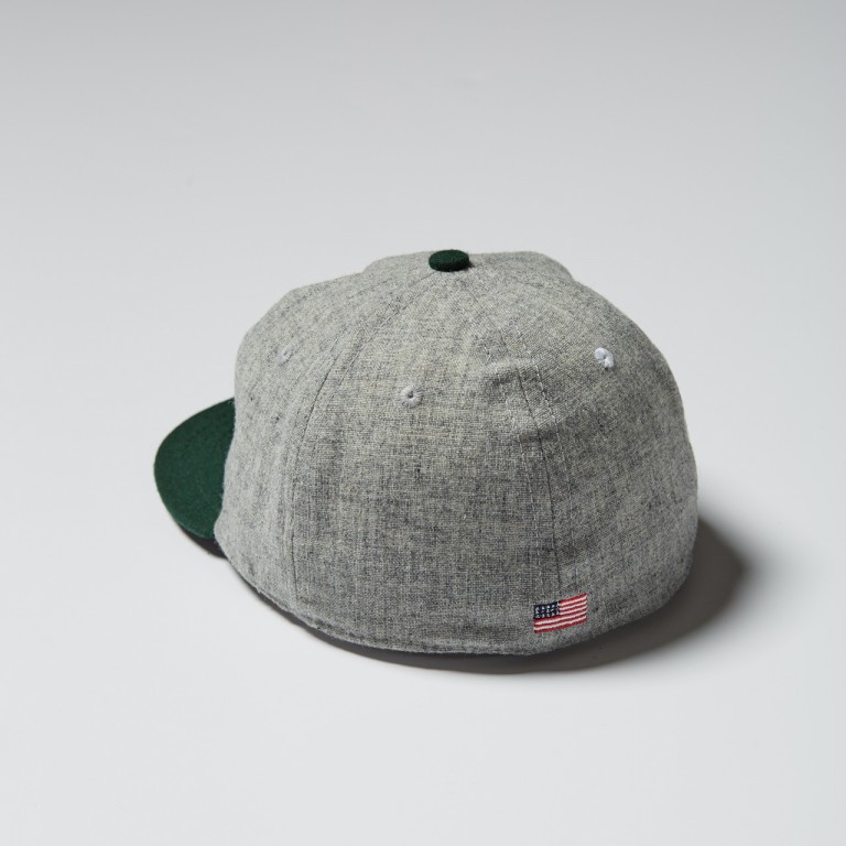 Baldwin Denim - Hats - The KC Hat Snapback Grey and Forest Green 1.19.16
