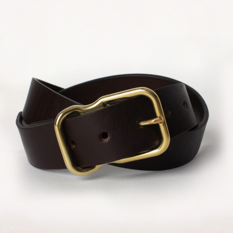 Imogene + Willie - Belts and Suspenders - brown emil erwin signature belt 1.23.16
