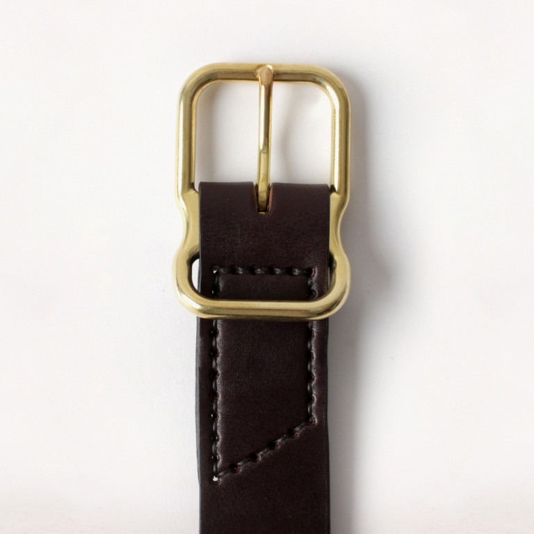 Imogene + Willie - Belts and Suspenders - brown emil erwin signature belt2 1.23.16