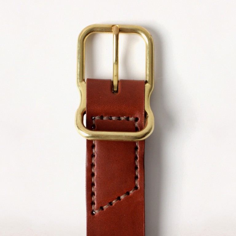 Imogene + Willie - Belts and Suspenders - chestnut emil erwin signature belt 1.23.16