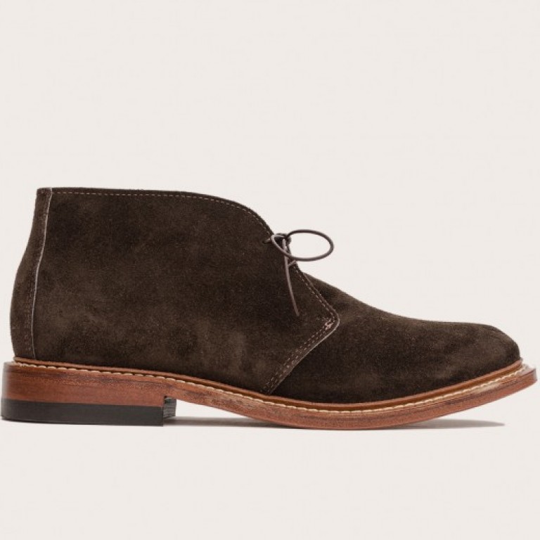 Oak Street Bootmakers - Casual Shoes - Chocolate Suede Campus Chukka 1.26.15