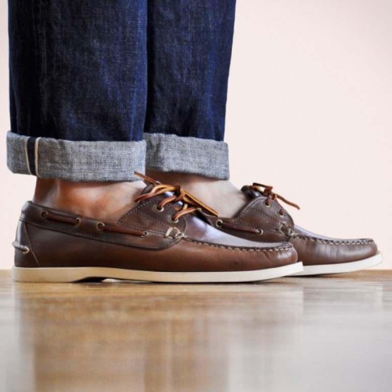 Oak Street Bootmakers - Casual Shoes - Natural Boat Shoe 1.26.15