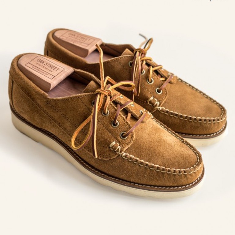 Oak Street Bootmakers - Casual Shoes - Peanut Suede Vibram Sole Trail Oxford 1.26.15