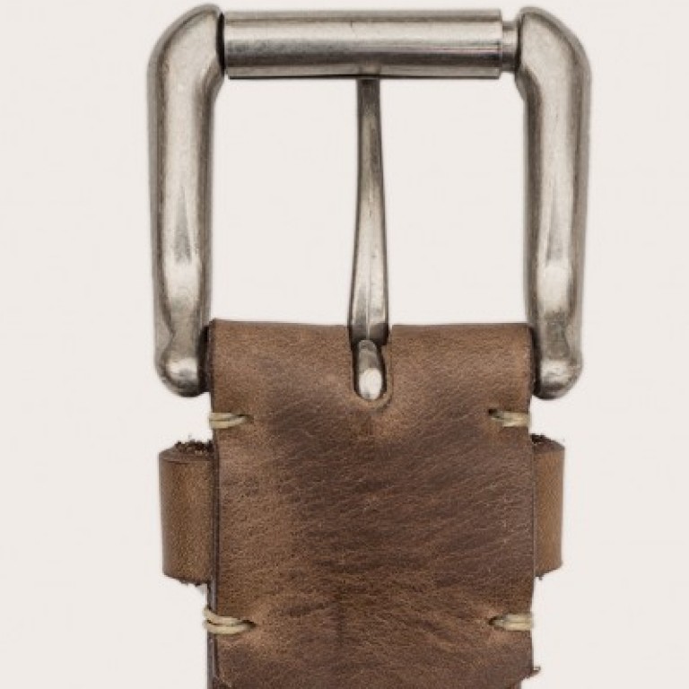 Oak Street Bootmakers_Categories_Belts and Suspenders_Images_natural roller buckle belt 4.19.15