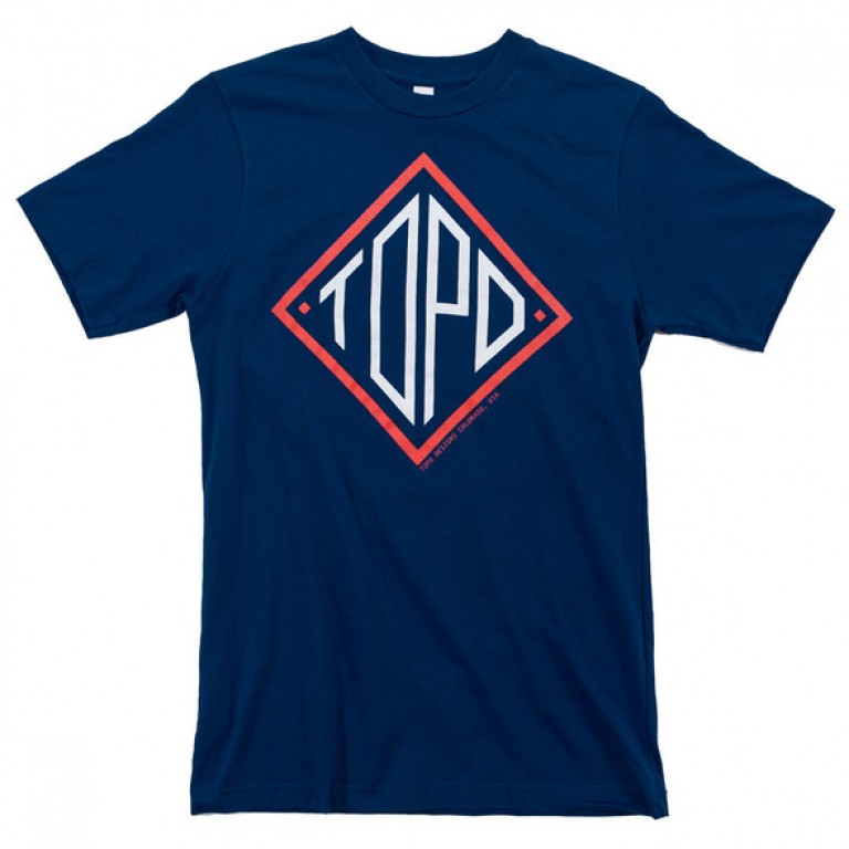 Topo Designs - T-Shirts - Diamond Tee - Blue - 5.18.15