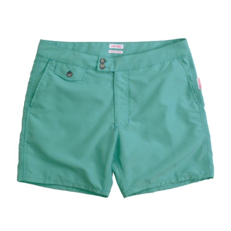 Aloha Sunday - Swimwear - Lanikai 16in Turquoise Swim Shorts