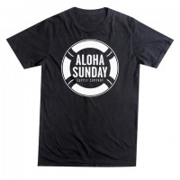 Aloha Sunday - T-Shirts - Lifesaver Black