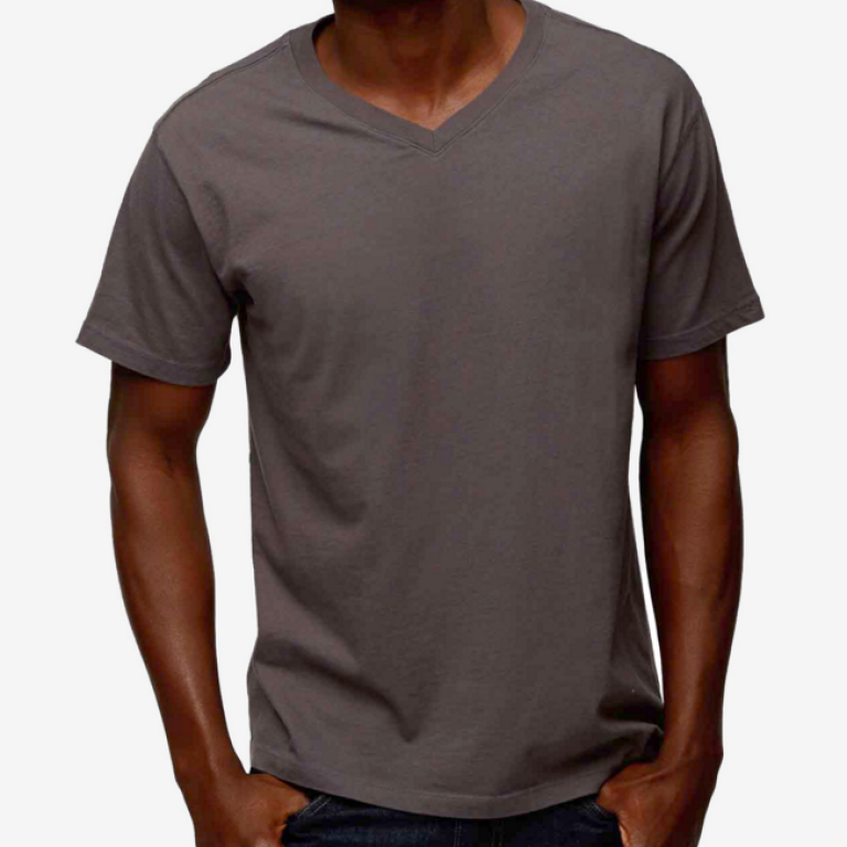 American Giant - T-Shirts - Essential V-Neck T Phantom Grey