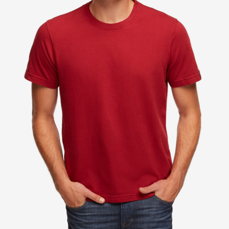 American Giant - T-Shirts - Heavyweight Crew T Athletic Red