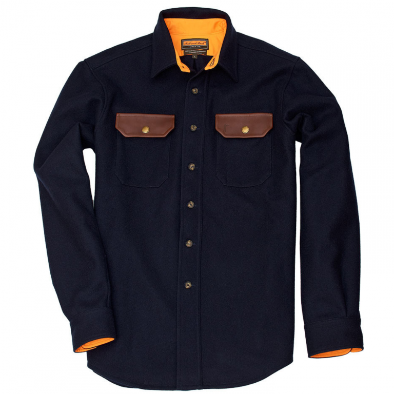 Ball and Buck - Casual Button Down Shirts - The-Mariners-Overshirt-Navy