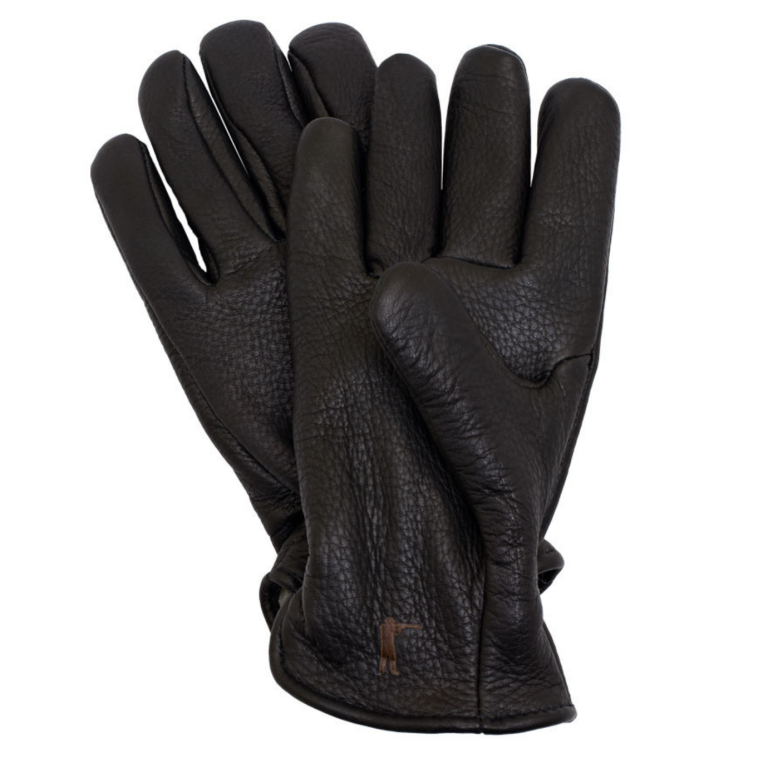 Ball and Buck - Gloves - Deeskin-Leather-Gloves-Pile-Lined-Black