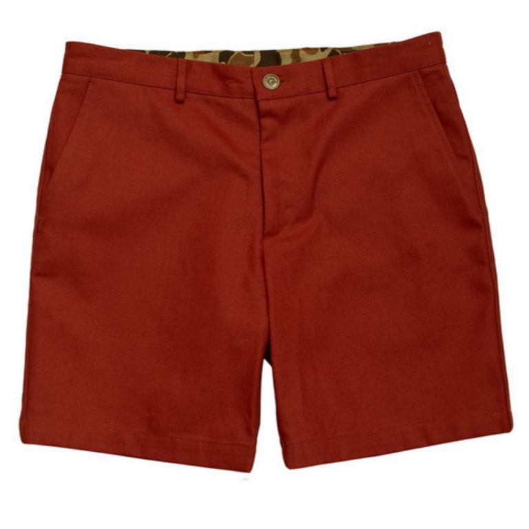 Ball and Buck - Shorts -The-6-Point-Duck-Cotton-Short-Rust