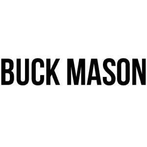 Buck Mason Logo white background