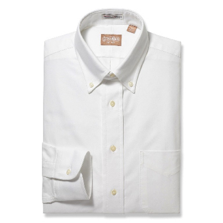 Gitman Bros - Dress Shirts - Button Down Oxford White