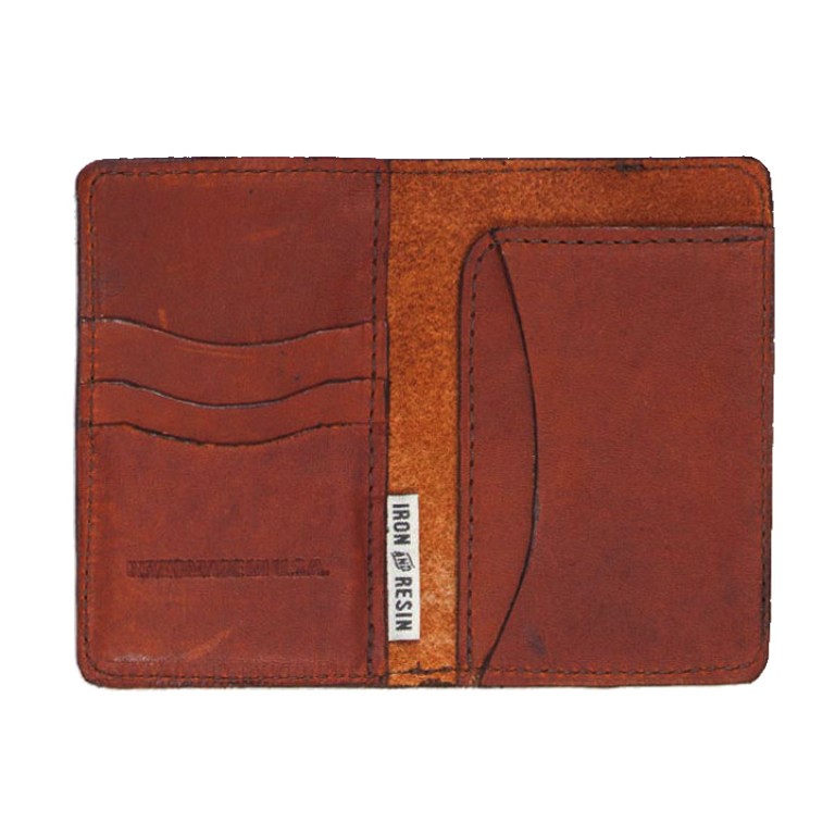 Iron and Resin - Bags and Wallets - Explorer Wallet Brown