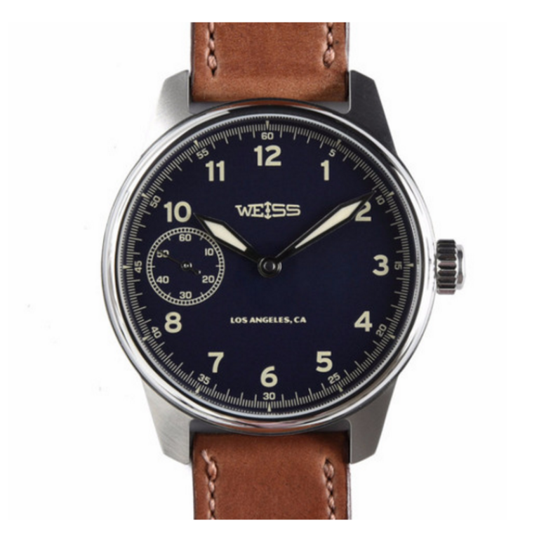 Weiss Watch Company - Watches - Limited Issue Field Watch Dark Blue Dial