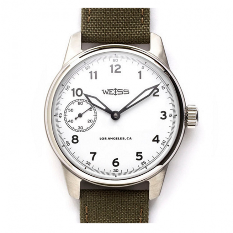 Weiss Watch Company - Watches - Weiss Standard Issue Field Watch White Dial