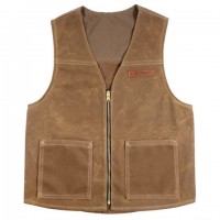 red clouds collective 18 oz brush brown waxed canvas vest