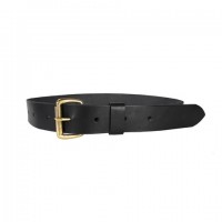 red clouds collective classic black leather belt