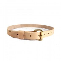 red clouds collective slim classic belt natural
