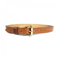 red clouds collective lim classic saddle tan leather belt