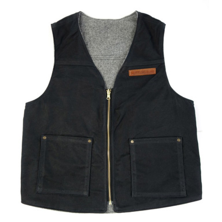 red clouds collective reversible black vest
