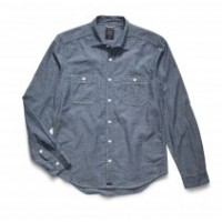 Bluer Denim_Categories_Casual Button-Down Shirts_Images_Chambray Long-Sleeve Work Shirt 4.14.15