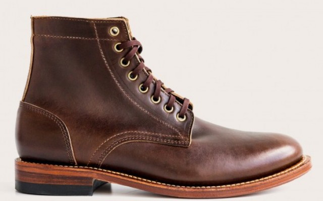Oak Street Bootmakers - Boots - Brown Trench Boot 1.26.16