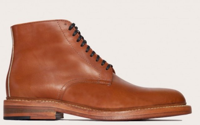 Oak Street Bootmakers - Boots - Cognac Double Sole Lakeshore Boot 1.26.16