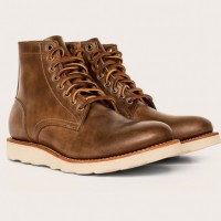 Oak Street Bootmakers - Boots - Natural Vibram Sole Trench Boot 1.26.16