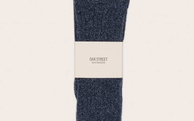 Oak Street Bootmakers - Underwear and Socks - Indigo Trail Sock 1.26.16