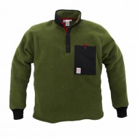 Topo Designs - Coats and Jackets - Fleece Jacket Olive