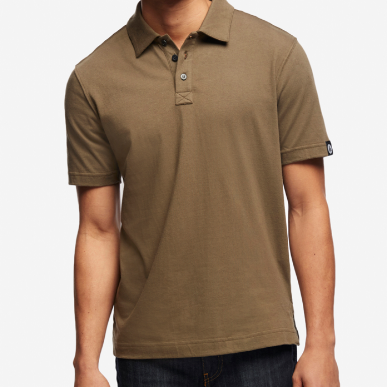 American Giant - Polos - Classic Polo Olive Brown
