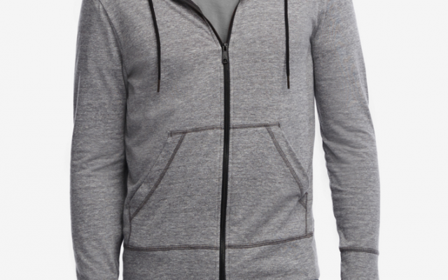 American Giant - Sweatshirts - Light Weight Full Zip Chrome Heather