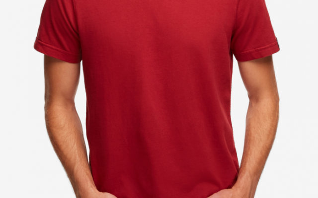 American Giant - T-Shirts - Heavyweight Crew T Athletic Red