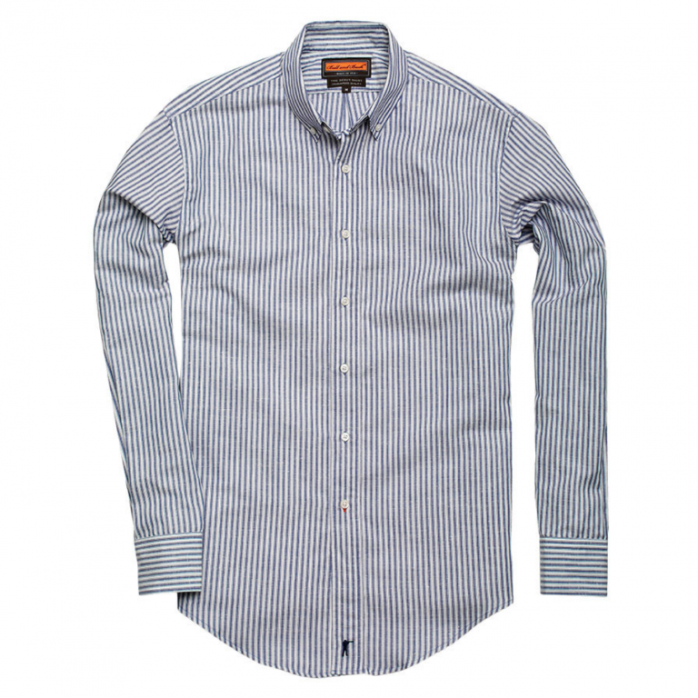 Ball and Buck - Casual Button Down Shirts - The-Scout-Shirt-Ennis-Stripe