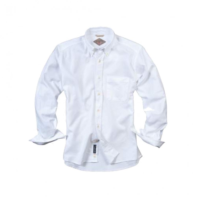 Bills Khakis_Categories_Casual Button-Down Shirts_Images_Washed Oxford White 4.26.15