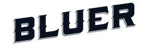Bluer Denim Logo Rectangle