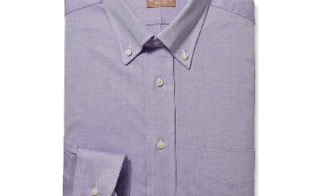 Gitman Bros - Dress Shirts - Button Down Pinpoint Lavender