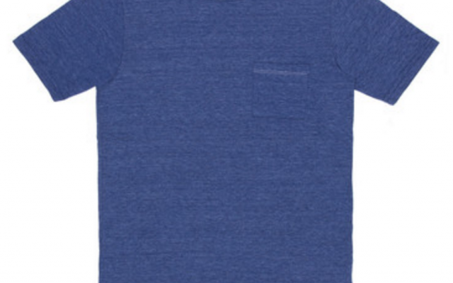Goodlife - T-Shirts - Pocket Crewneck with Split Hem T-Shirt Navy