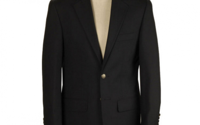 Hardwick - Suits and Sportcoats - Black Hopsack Blazer