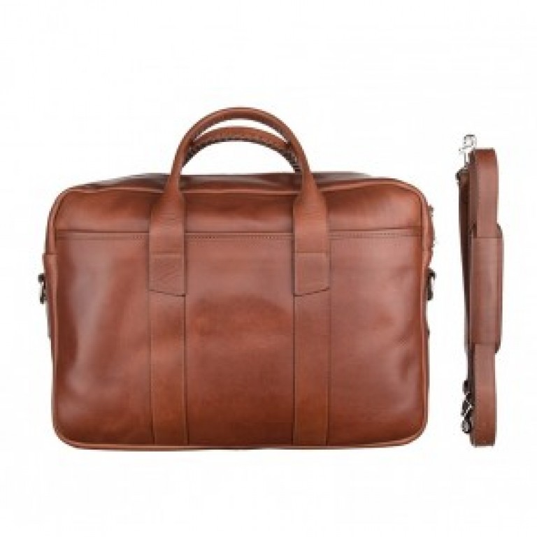 rancourt and company brown everyday briefcase