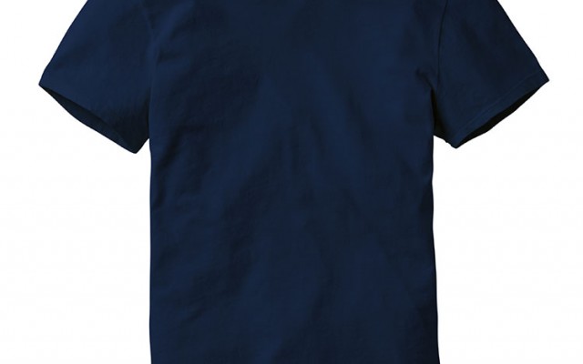 buck mason navy crew neck pima cotton t shirt