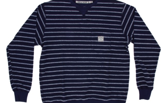 Iron and Resin - Sweatshirts - Loop Out Crew Pocket Fleece Ink