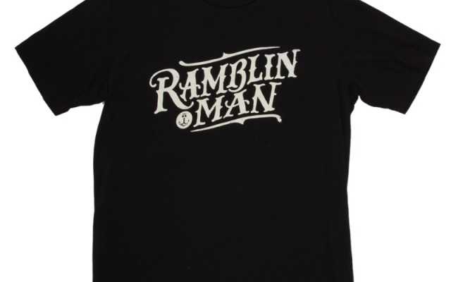 Iron and Resin - T-Shirts - Ramblin Man T-Shirt Black