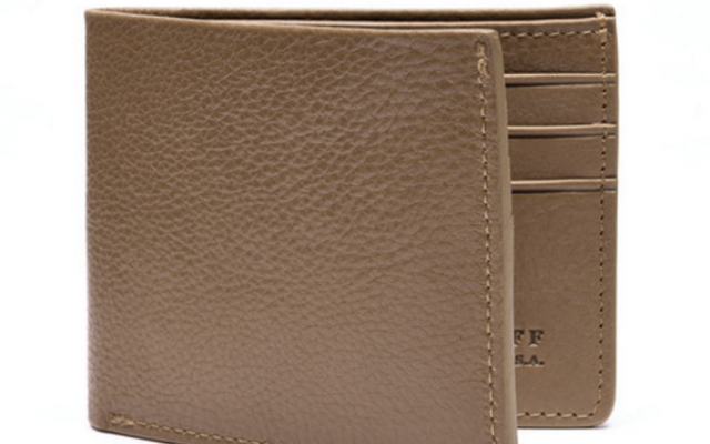 Lotuff - Bags and Wallets -Leather Bifold Wallet Clay