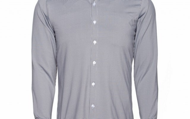 Mizzen+Main - Dress Shirts - Davenport Black Gingham Dress Shirt