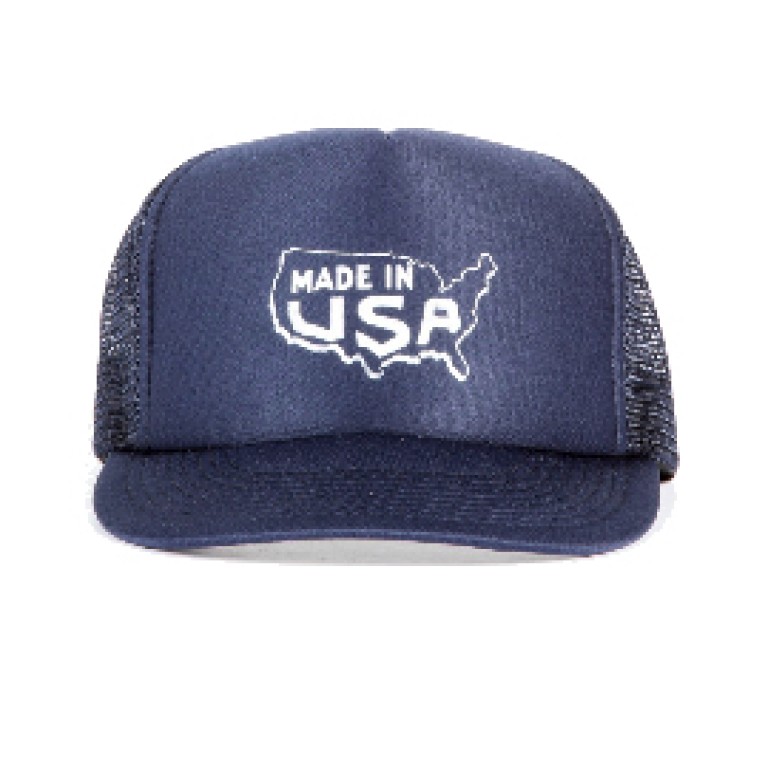 Save Khaki United - Hats - Map Print Trucker Hat