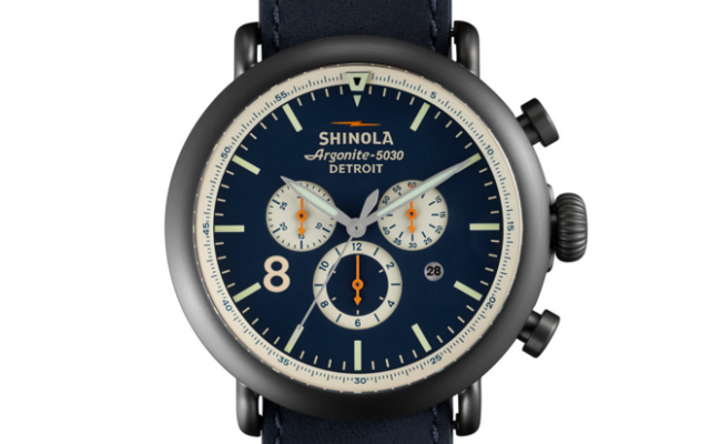 Shinola - Watches - The Runwell Contrast Chrono Men's Blue